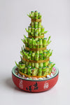 Lucky Bamboo Five-Tier Prosperity Tower