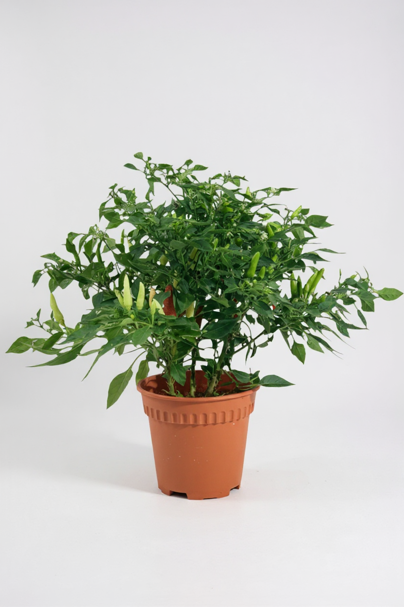 pot size for chili plant Chili Plant