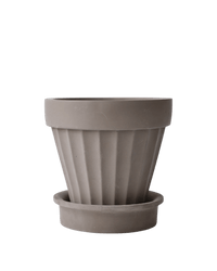 Rib Planter - Planter - 5467863744545 - Tumbleweed Plants - Online Plant Delivery Singapore