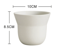 Ripple Cup Planter Mini - Pots - POTS - RIPP - WHT - 7281 - Tumbleweed Plants - Online Plant Delivery Singapore