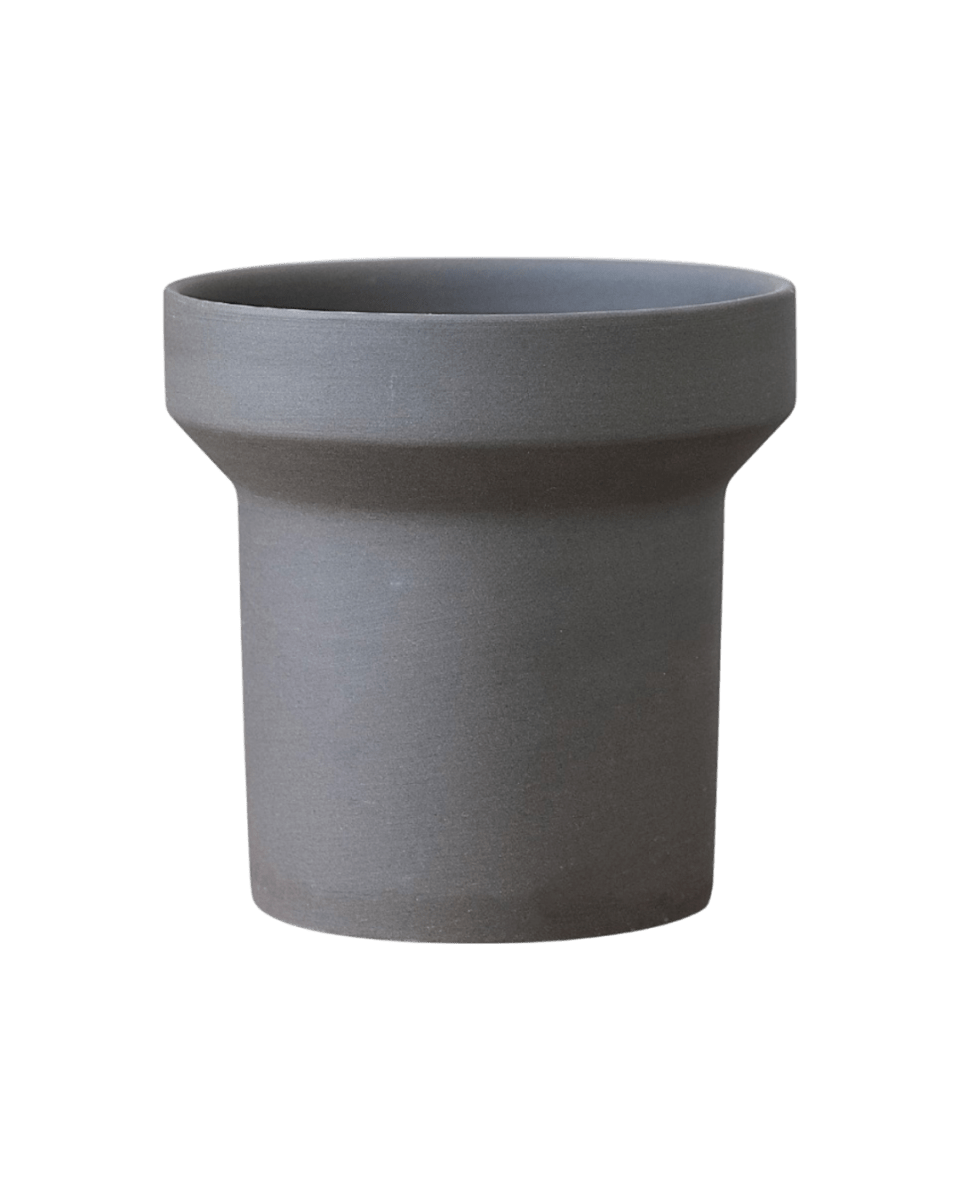 Ripple Duotone Pot - Pots - POTS - RIPP - GRY - 6719 - Tumbleweed Plants - Online Plant Delivery Singapore