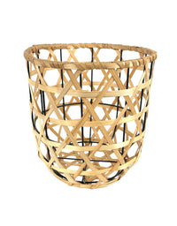 Second Chance: Bamboo Basket - Basket - Tumbleweed Plants - Online Plant Delivery Singapore