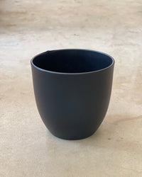 Second Chance: Luxe Melamine Pot - Black - Pot - Tumbleweed Plants - Online Plant Delivery Singapore