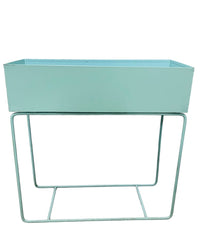 Second Chance: Plant Boxes - Light Blue - Stand - Tumbleweed Plants - Online Plant Delivery Singapore