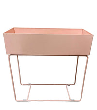 Second Chance: Plant Boxes - Peach Pink - Stand - Tumbleweed Plants - Online Plant Delivery Singapore