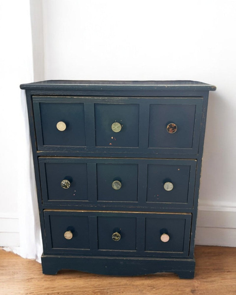 Second Chance: Plant Chest with Seashell Knob - Second Chance - SECO - SECO - 6863 - Tumbleweed Plants - Online Plant Delivery Singapore