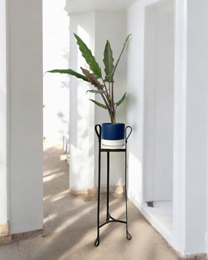 Second Chance: Rustic Plant Stand Only (no pot) - Pots - POTS - SECO - 6841 - Tumbleweed Plants - Online Plant Delivery Singapore