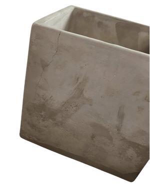 Second Chance: Stone Cube Pot FREE assorted plant - Pots - POTS - SECO - 6837 - Tumbleweed Plants - Online Plant Delivery Singapore