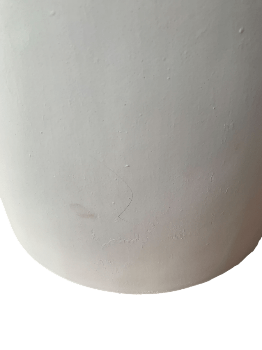 Second Chance: White Barrell Pot FREE assorted plant - Pots - POT - SECO - 5266 - Tumbleweed Plants - Online Plant Delivery Singapore