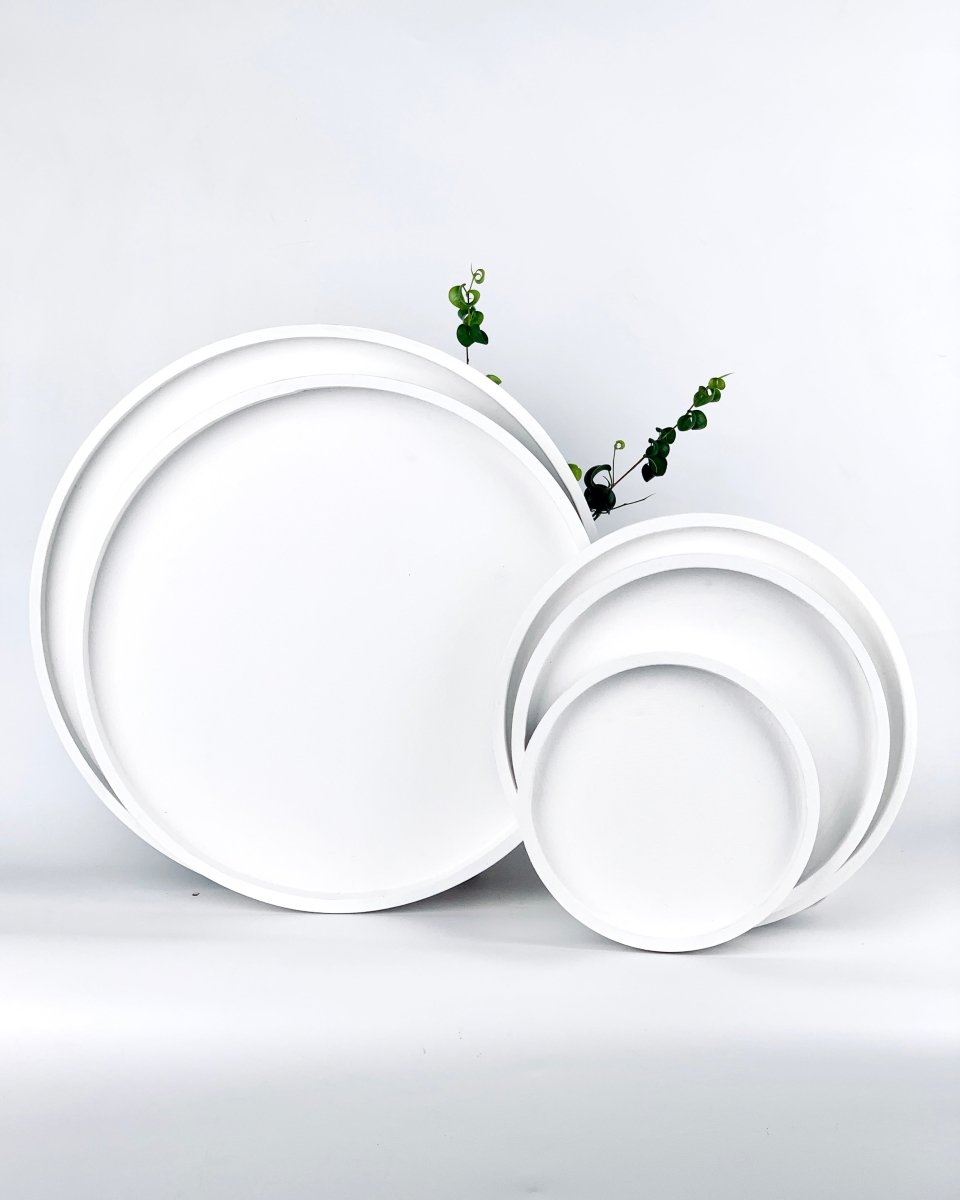 Second Chance: White Tray - Home Decor - HOME - SECO - 6553 - Tumbleweed Plants - Online Plant Delivery Singapore