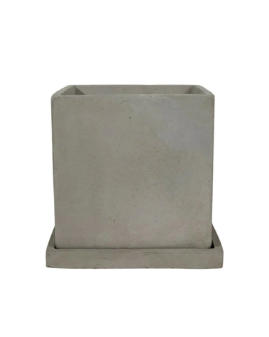 Smoffy Cement Planter - Small - square