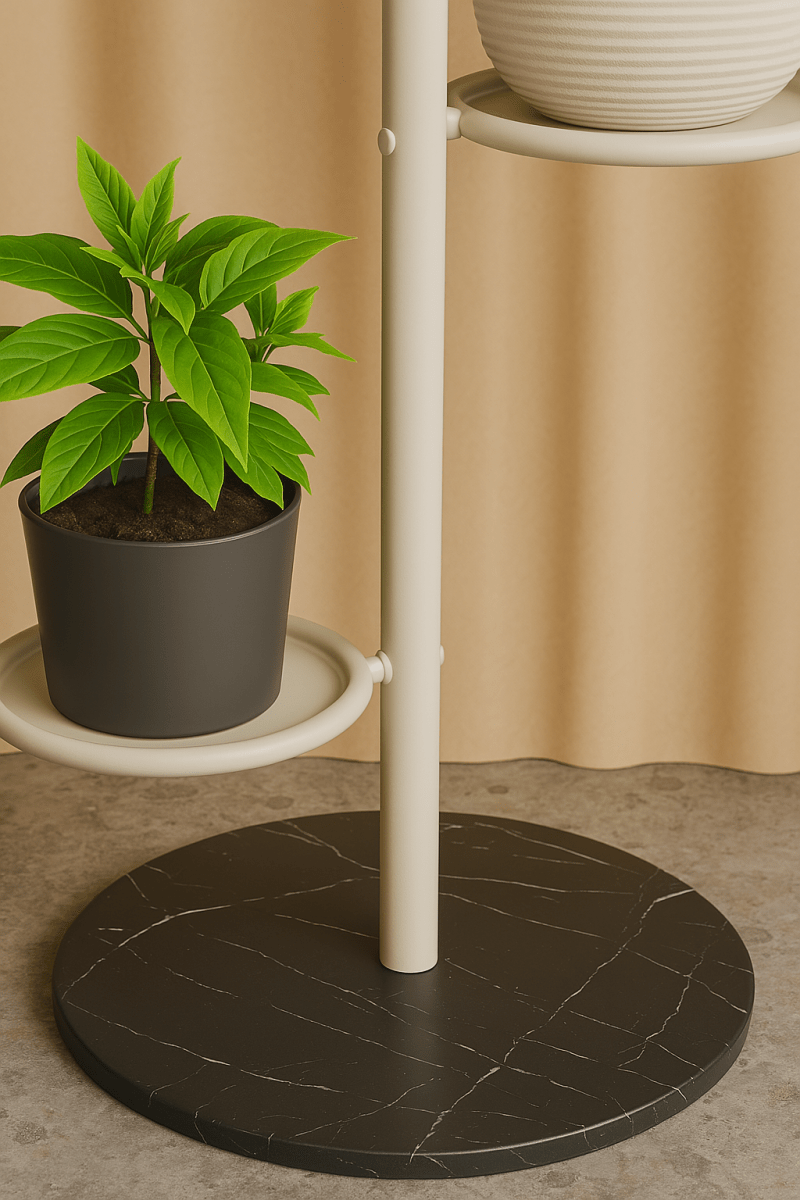 indoor plant stand pole Spira Pole Plant Stand