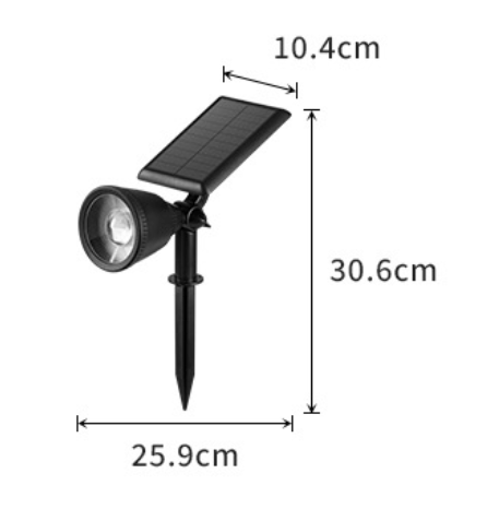 Spire Garden Spike Lights - Garden Lights - 5534278389950 - Tumbleweed Plants - Online Plant Delivery Singapore
