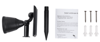 Spire Garden Spike Lights - Garden Lights - 5534278389950 - Tumbleweed Plants - Online Plant Delivery Singapore