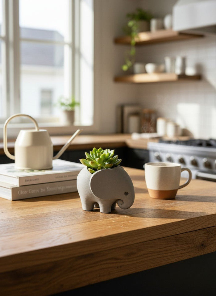 Ellie the Elephant Planter - Pots -  - Tumbleweed Plants - Online Plant Delivery Singapore