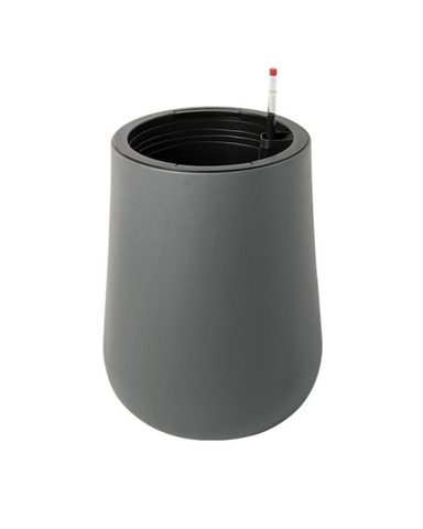 Tulip Pot - HydroEase Planter - XL - 35 x 70cm - tall / dark gray