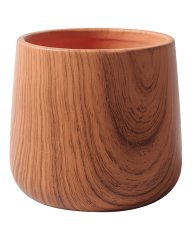 Tulip Wood Pots- Small - 11cm
