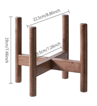 Wooden Plant Stands - Plant Stand - PLAN - WOOD - MDMWLN - 7231 - Tumbleweed Plants - Online Plant Delivery Singapore