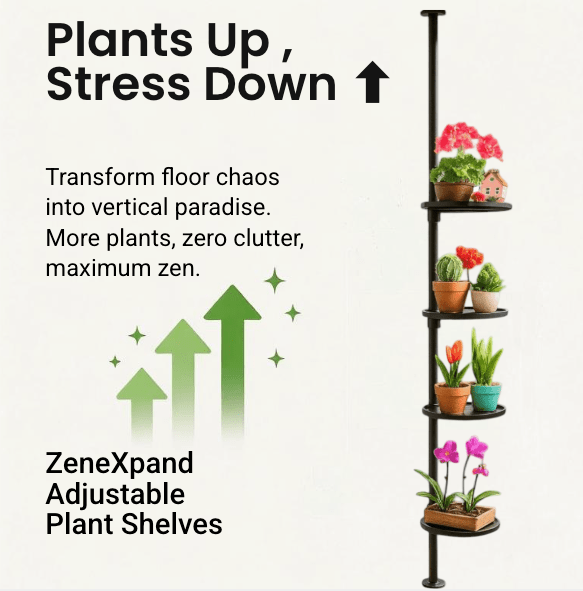 ZeneXpand Adjustable Plant Shelves - Plant Stand - 5684780697503 - Tumbleweed Plants - Online Plant Delivery Singapore