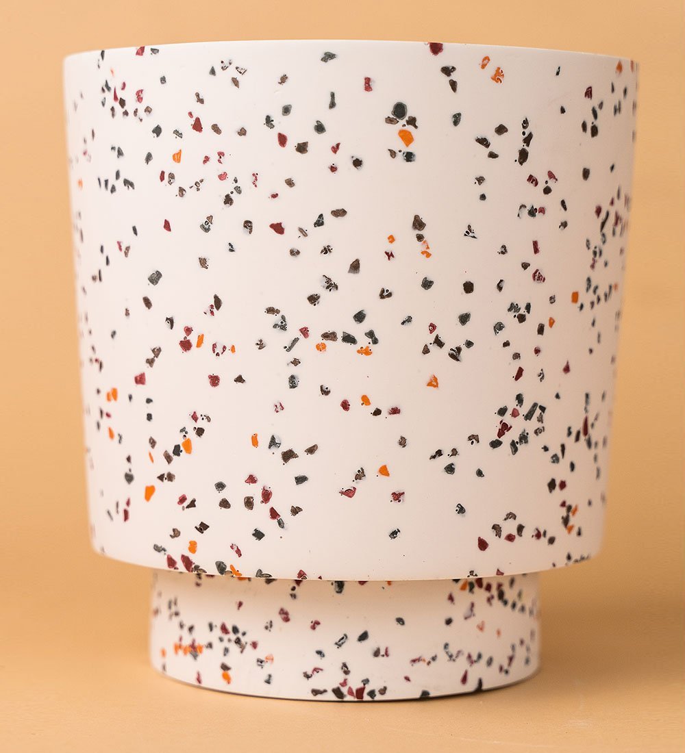Banjo Pots by Capra Designs - white - Pot - Tumbleweed Plants - Online Plant Delivery Singapore