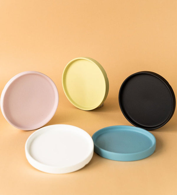 Coloured Trays - white - Tray - Tumbleweed Plants - Online Plant Delivery Singapore