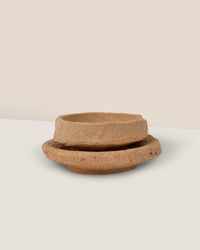 Coral Stone Ceramic Planter - short - Pots - Tumbleweed Plants - Online Plant Delivery Singapore