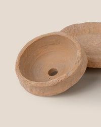 Coral Stone Ceramic Planter - short - Pots - Tumbleweed Plants - Online Plant Delivery Singapore