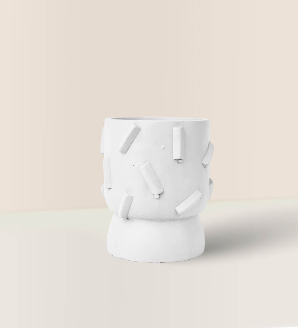 Dash Planter - white