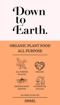 Down To Earth. Organic Plant Food - Spray Bottle - Fertiliser - Tumbleweed Plants - Online Plant Delivery Singapore