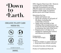 Down To Earth. Neem Oil - Spray Bottle - Pesticide - Tumbleweed Plants - Online Plant Delivery Singapore