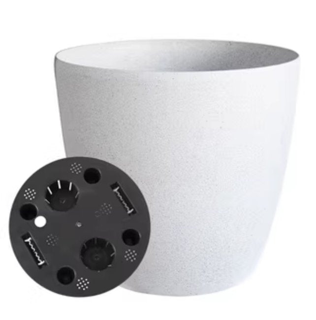 Indoor Self Watering Planter - Black - Planter - Tumbleweed Plants - Online Plant Delivery Singapore