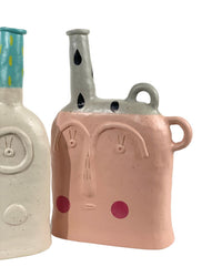 Misfit Head Vase - pink - Home Decor - Tumbleweed Plants - Online Plant Delivery Singapore