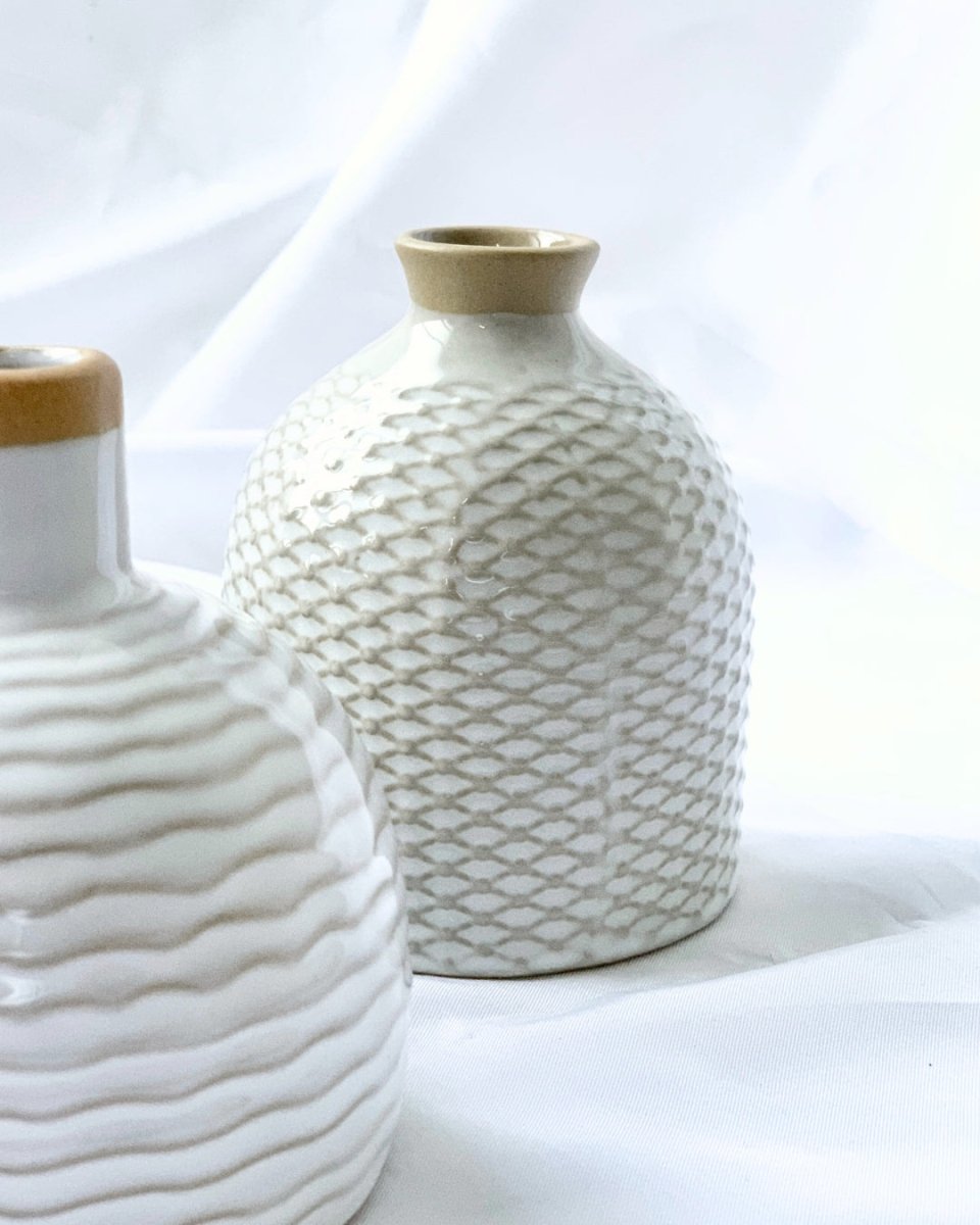 Sake Ceramic Vase - D - Pot - Tumbleweed Plants - Online Plant Delivery Singapore