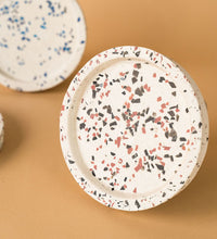 Terrazzo Trays - red black
