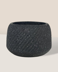 Vanga Ceramic Planter - black - Pots - Tumbleweed Plants - Online Plant Delivery Singapore