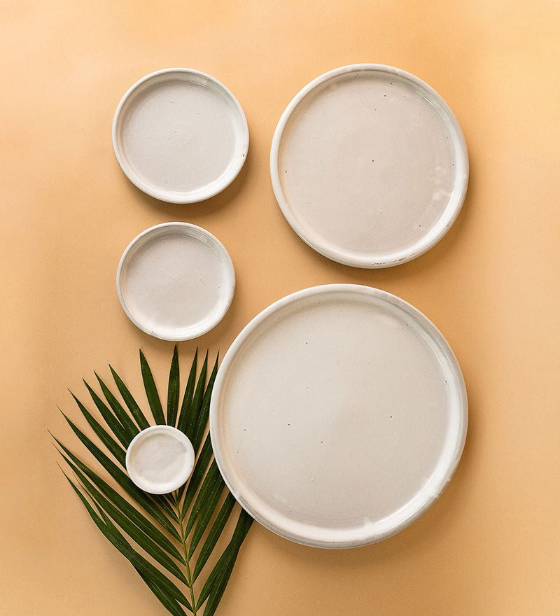 Ceramic Trays - 10cm - Tray - Tumbleweed Plants - Online Plant Delivery Singapore