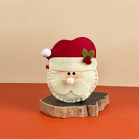 Christmas Cartoon Felt Pot - Santa Claus - Planter - Tumbleweed Plants - Online Plant Delivery Singapore