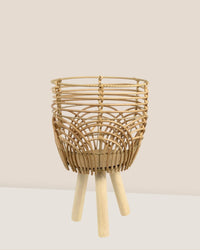 Coachella Basket with Stand - Small - Stand - Tumbleweed Plants - Online Plant Delivery Singapore