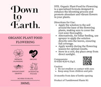 Down To Earth. Organic Plant Food - Flowering - Fertiliser - Tumbleweed Plants - Online Plant Delivery Singapore