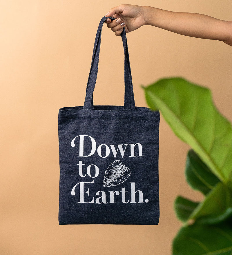 Down to Earth Tote Bag - Tote bag - Tumbleweed Plants - Online Plant Delivery Singapore