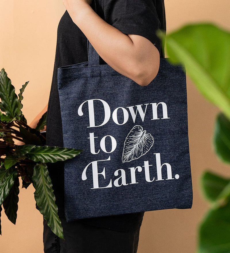 Down to Earth Tote Bag - Tote bag - Tumbleweed Plants - Online Plant Delivery Singapore
