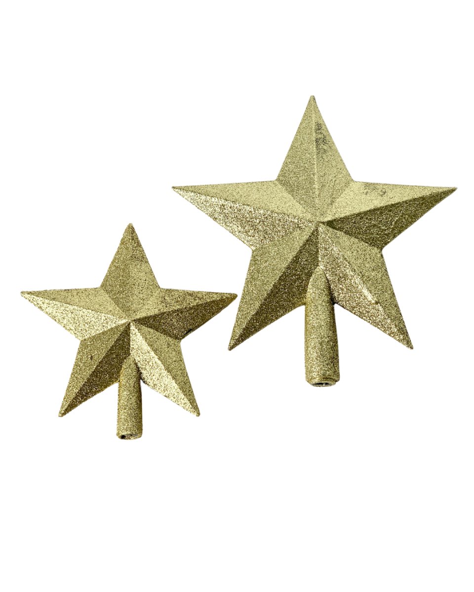 Glitter Star Christmas Tree Topper - large - Add Ons - Tumbleweed Plants - Online Plant Delivery Singapore