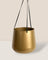 Golden Hanging Pot