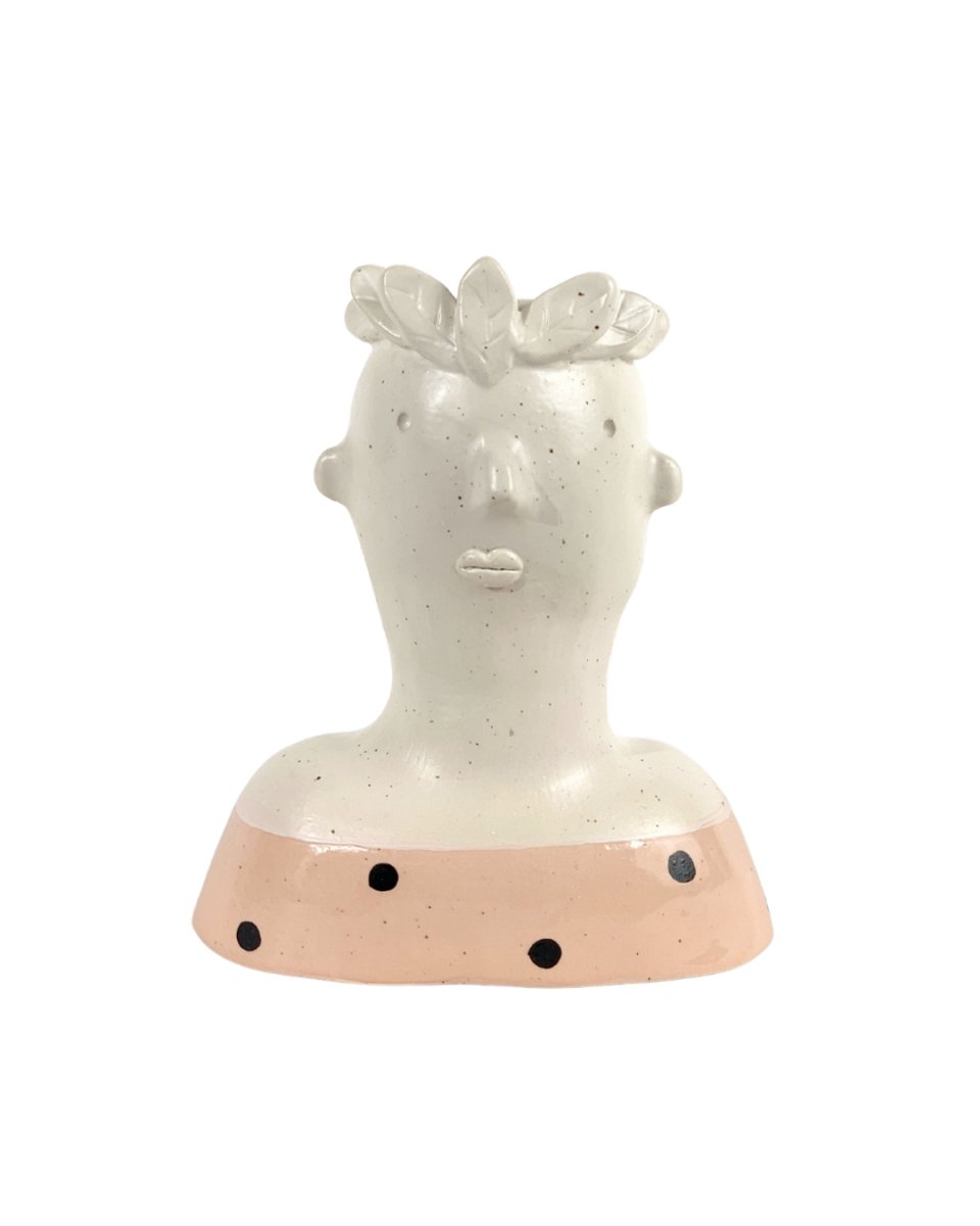 Misfit Pink Lady Sculpture - Mira - Home Decor - Tumbleweed Plants - Online Plant Delivery Singapore