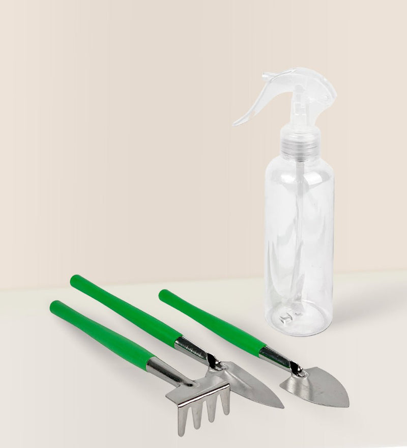 Repotting Tool Set - Green - Tool - Tumbleweed Plants - Online Plant Delivery Singapore