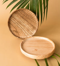 Wood-effect Trays - dark wood - Tray - Tumbleweed Plants - Online Plant Delivery Singapore